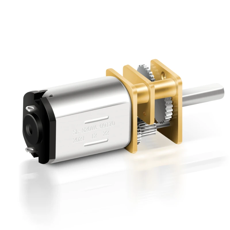 Shunli dc 12mm 1.5v 6v 12v dc mini gear motor  low rpm 5rpm 500rpm electric motor with encoder 3kg.gm for digital door lock