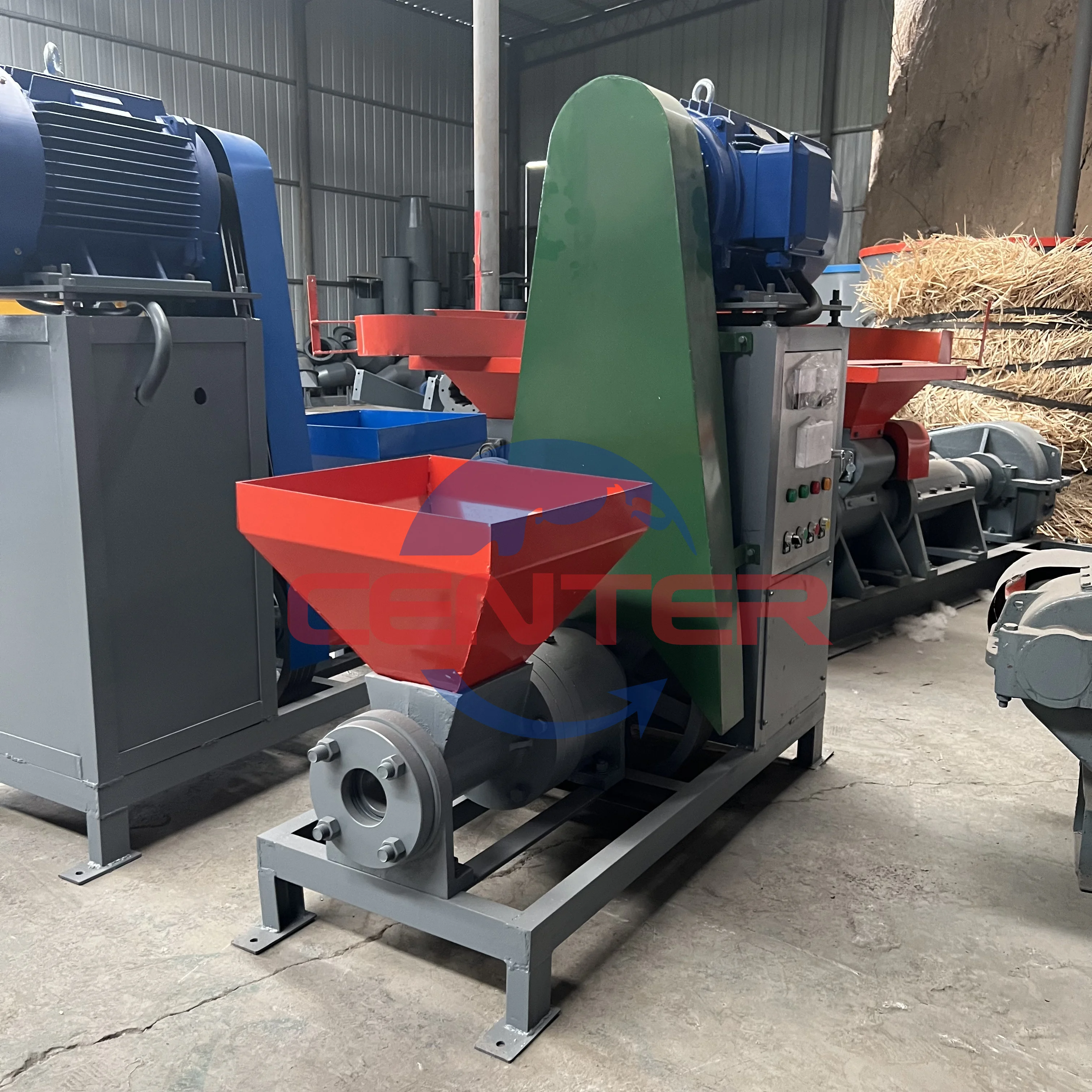Sawdust Compress Machine Sawdust Processing Wood Chipper Sawdust Machine