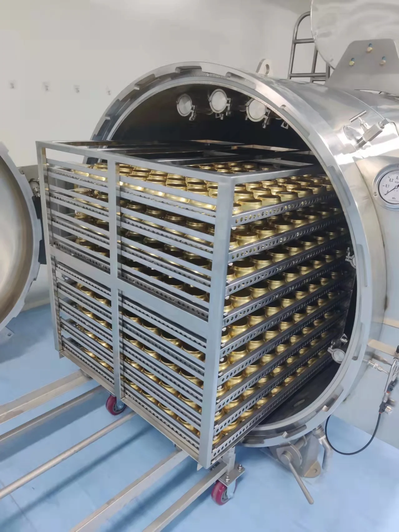 SUMPOT Food processing retort for meat / milk / vegetable / fruit pouch & cans food Sterilizer