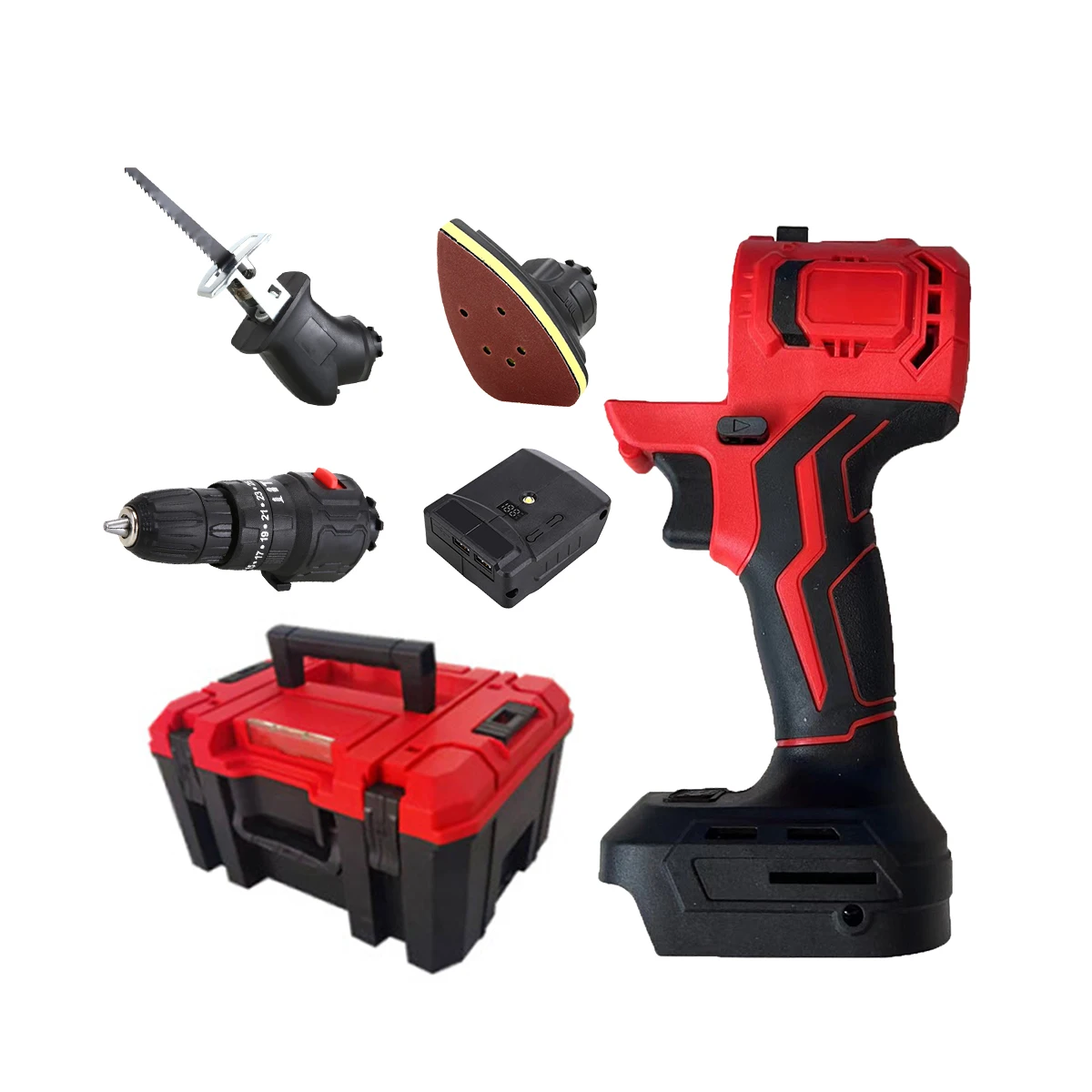 5 IN 1 Juegos set kit herramientas professional multifuncional general de carpinteria