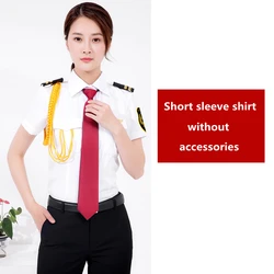 Factory Supply OEM Custom Unisex Black Security Guard Officer Dress US Uniforms