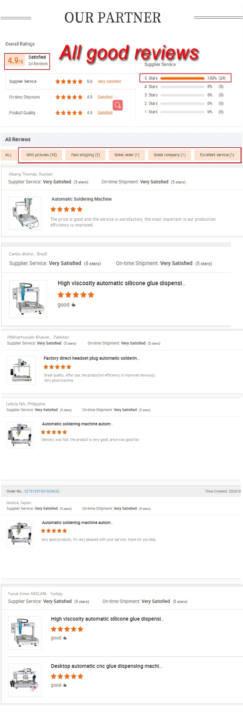 Xinhua good feedback