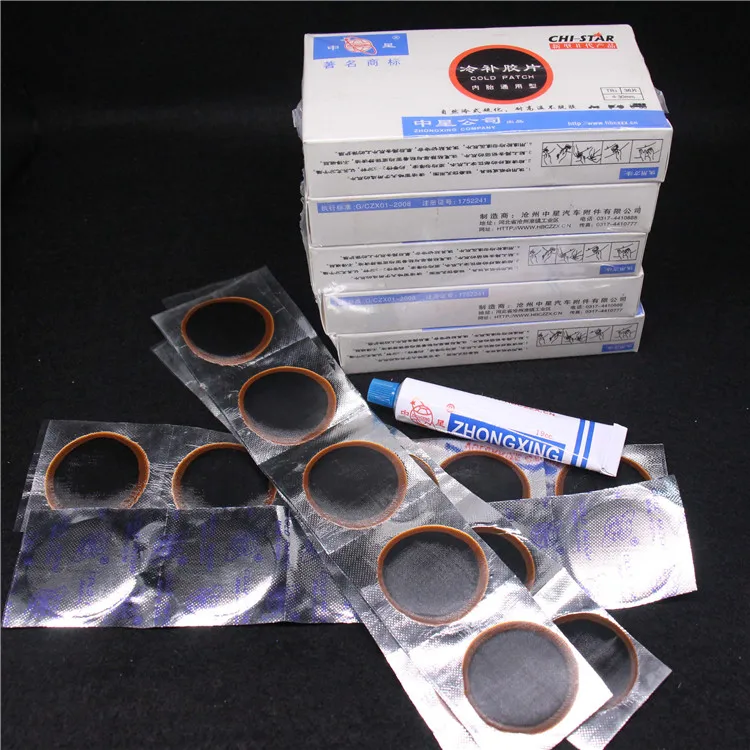 
Type Universal Adhesive Car Accessories Tire Repair Cold Tubeless Vulcanized Patch 