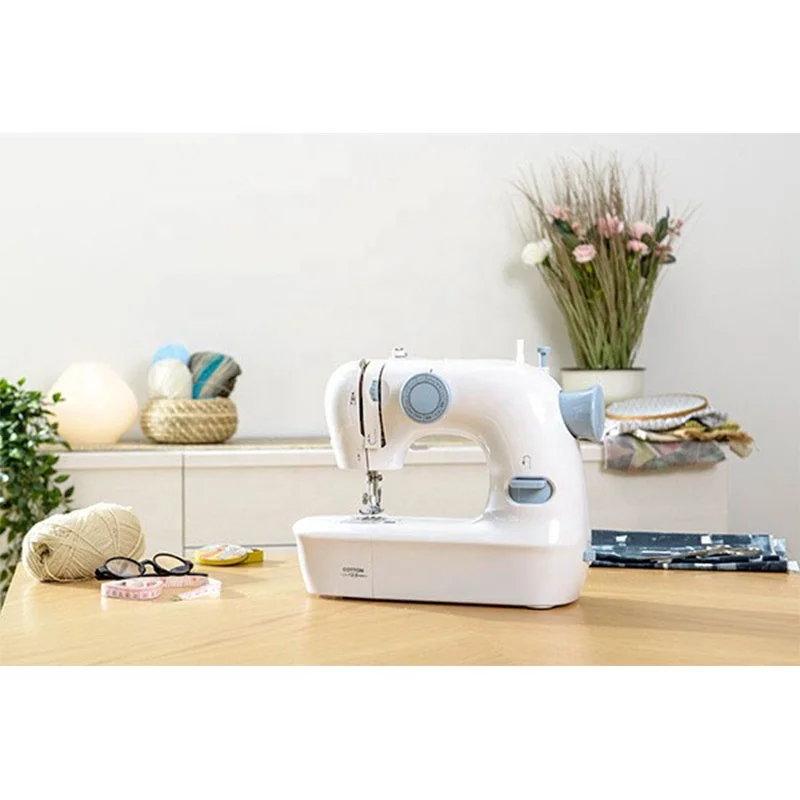Best-selling 2021 multifunctional electric mini overlock sewing machine for home DIY
