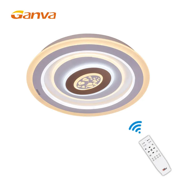 Modern Classic Home Decorative Dining Room Bedroom Remote Control Led Ceiling Light