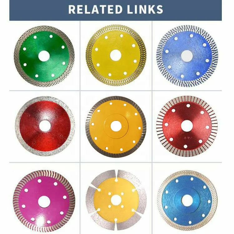 10 Inch Ceramic Blades Cutter Wet Cutting Segment Diamond Saw  Circular Blade