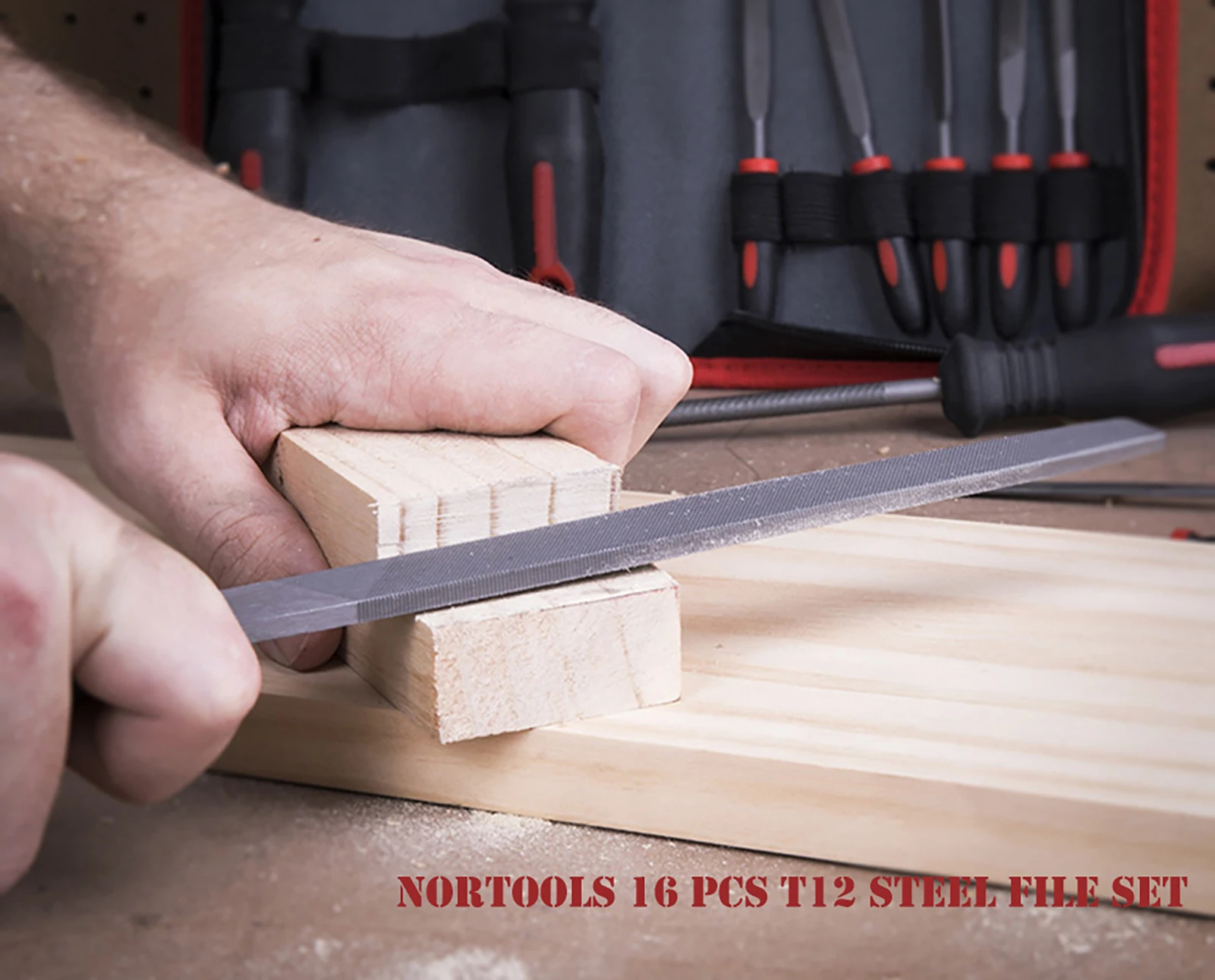 
16Pcs T12 Drop Forged Alloy Steel File Set for Wood Metal 