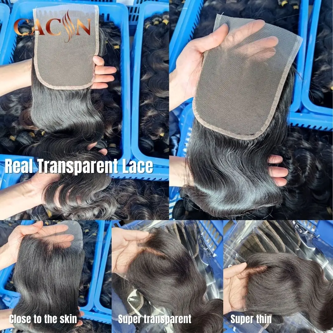 Cacin Express Brazilian Hair Factory Unprocessed Hair Mink Raw Curly Human Hair with Closure Lace,grade 14A Natural Hairline