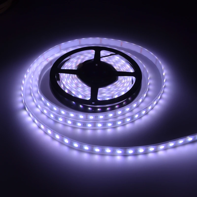 5 м 10 м 25 100m RGB/RGBW SMD 5050 приложение для съемки вне помещения с системой управления светодиодный осветительные полосы музыки в комплект поставки одноцветной светодиодной ленты без защиты от воды свет