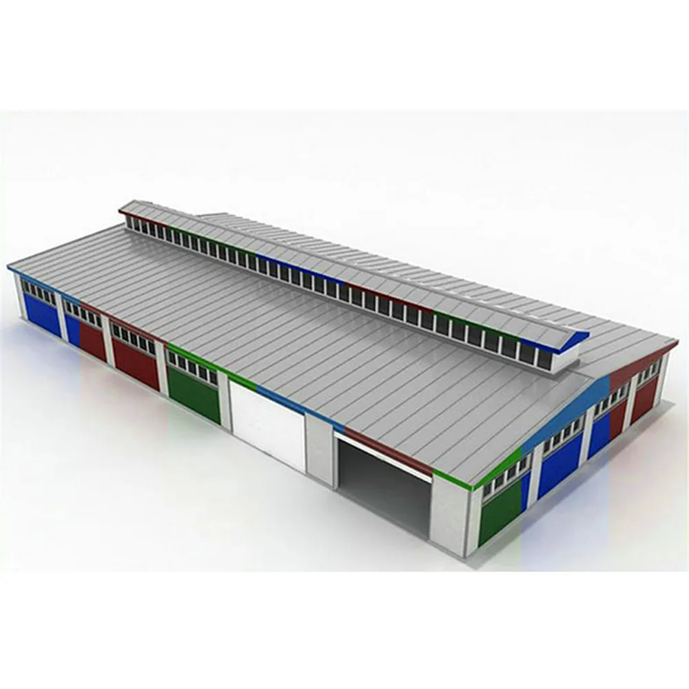 Modern Auto Showroom Building Wedding Hall Construction Design Light Metal Frame Prefabricated Steel Structure Workshop