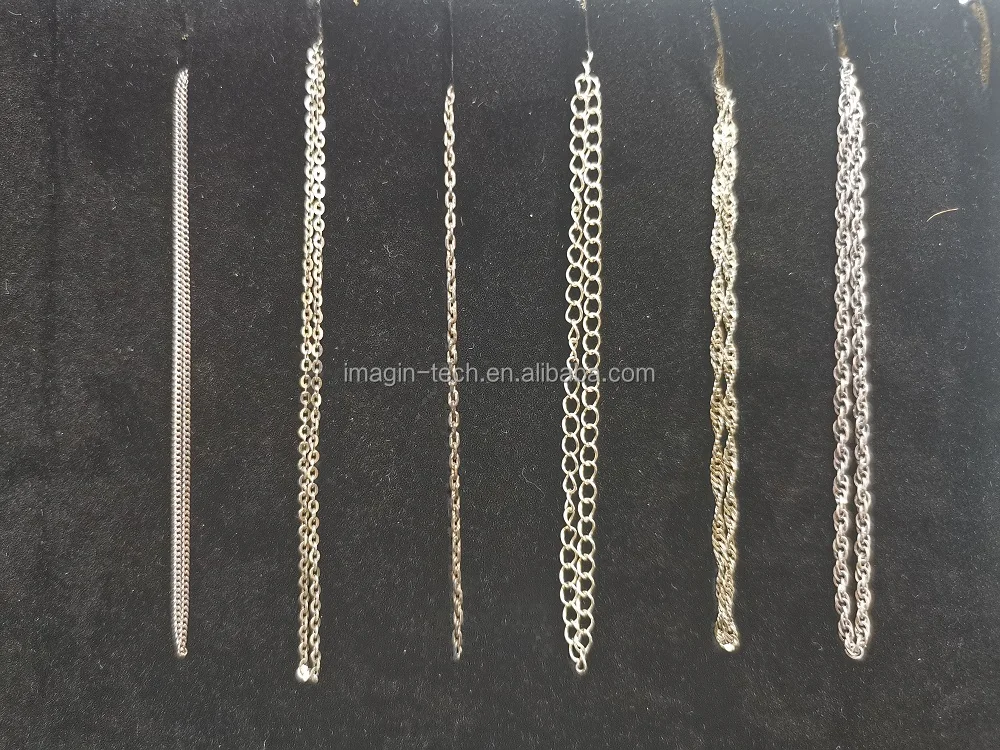 Gold silver  ring and chain making equipment jewelry cross chain making machine