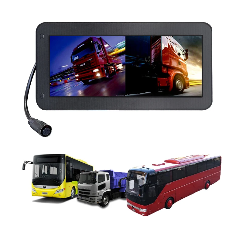 SZsuntex 12.3inch two channel instead of side view mirrors car monitor for bus truck car Vehicle Backup Camera Parking