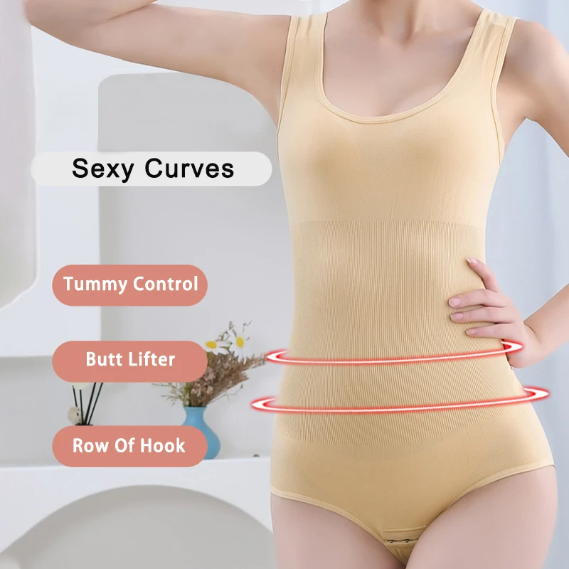 high waist slimming low body shaper bodysuit femme bodysuit for women tummy control shapewear seamless snatched bodysuit