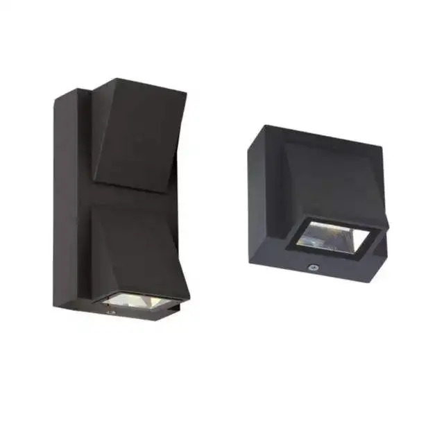 Design Wall Lighting Modern Up and Down Aluminium Down Light Gold Color Wall Washer Cob Downlight