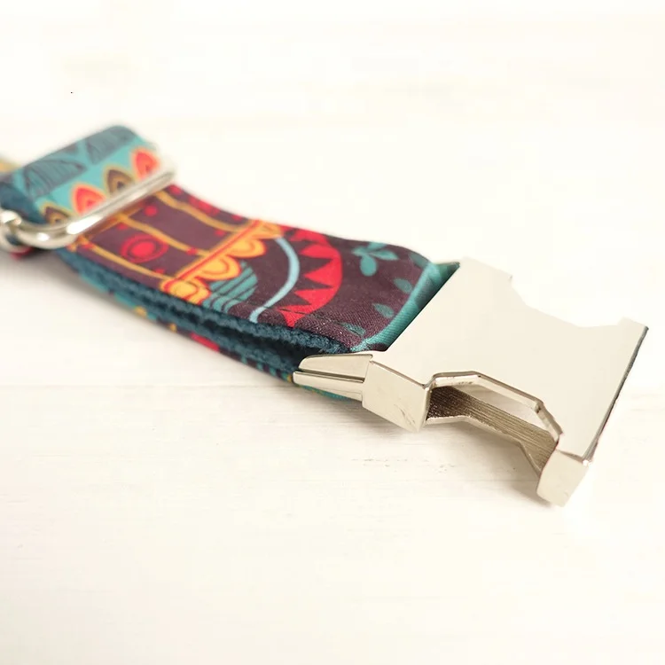 
Quality Dog Training Collar Dog Collar Buckle Metal Retractable Pet Collar 