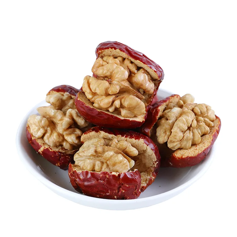Wholesale Cheap And Oem Professional Dried Fruit Baked & Vacuum Packed Jujube Walnut As Nuts And Dried Fruits