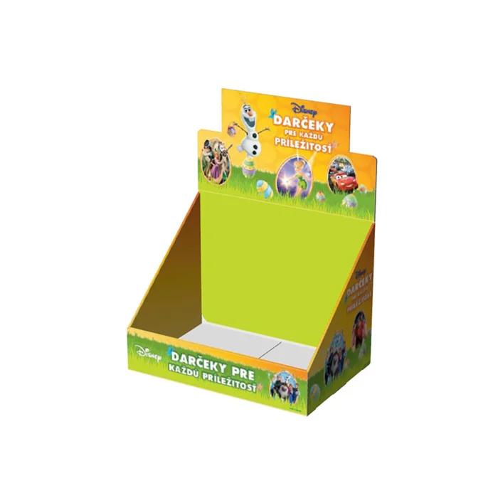 2024 HOT Promotional Cardboard Display Box Pdq flip Spinner Magnetic Cube