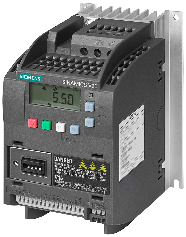 SIEMENS VFD SINAMICS V20 преобразователь