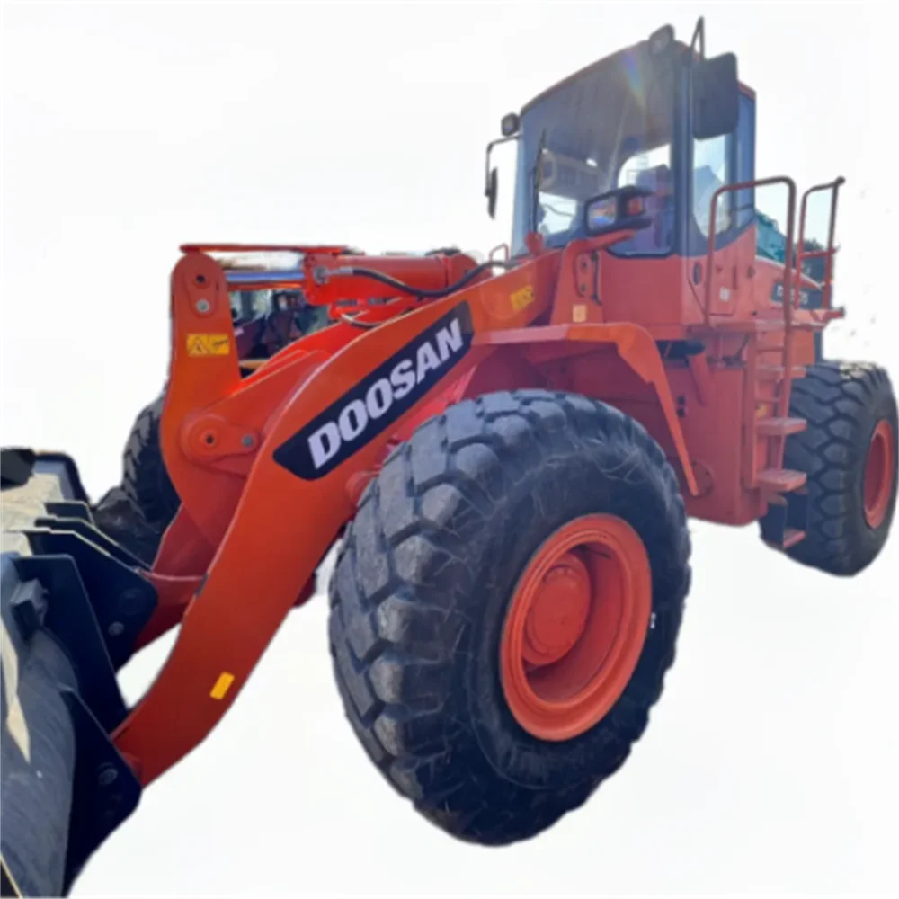 Сертификат CE EPA недорогой подержанный погрузчик DOOSAN DL505 колесный 5 тонн 6 8 оригинальный в Китае