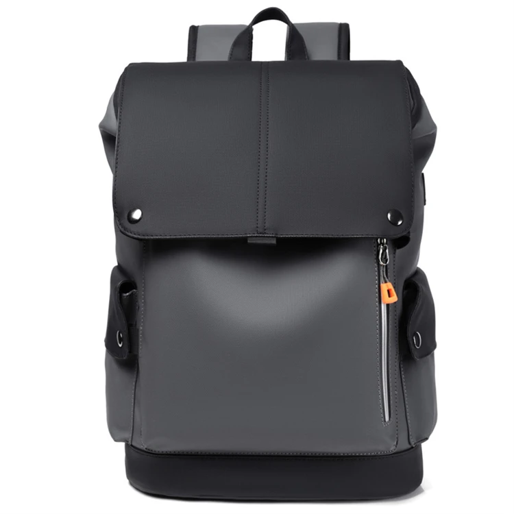 blue custom wholesale polyester daily business 17 inch laptop backpack for men