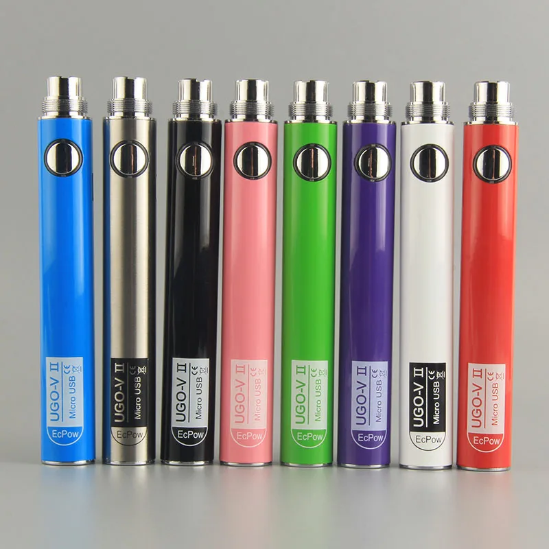 Authentic UGO T VII 510 Thread eGo Micro USB 650 900 mAh Vaporizer Battery With Charger Fit All 510 Cartridges