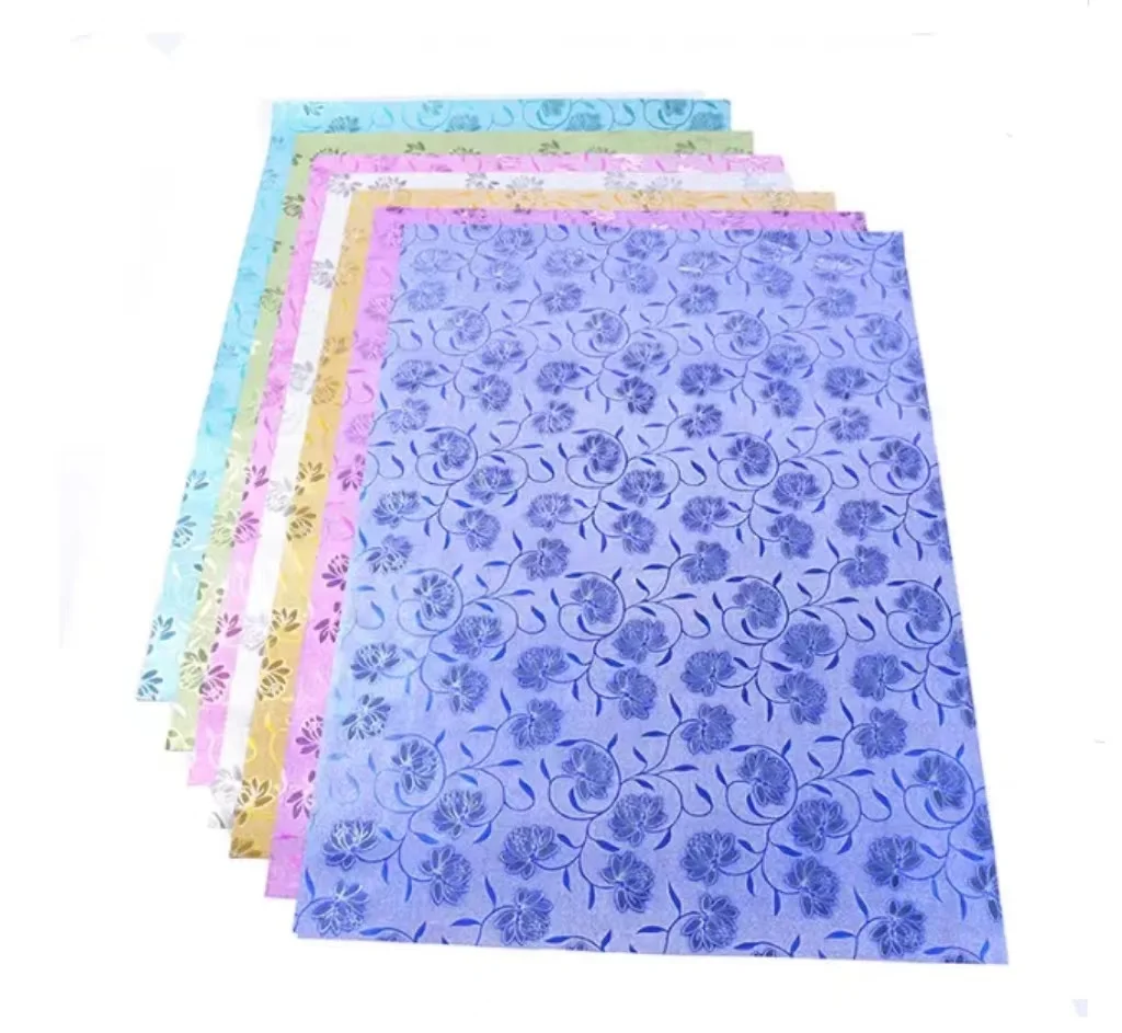 Glitter wrapping paper for gift packing, gift wrapping sheets for party,wedding,festiival mosa gift wrapping paper