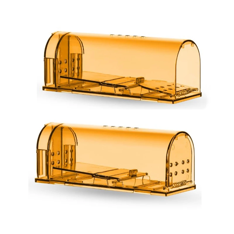 Hot Seller Humane Mouse Traps No See Kill 2 Pieces Mouse Rat Mole Mice Traps for House