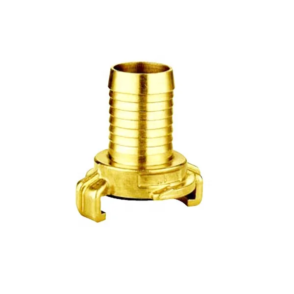 1/2inch 3/4inch Female piece jaw coupler garden brass lock claw coupling