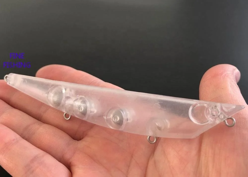 Unpainted fishing lure blank crankbait lure body 120MM 15.6G 349#