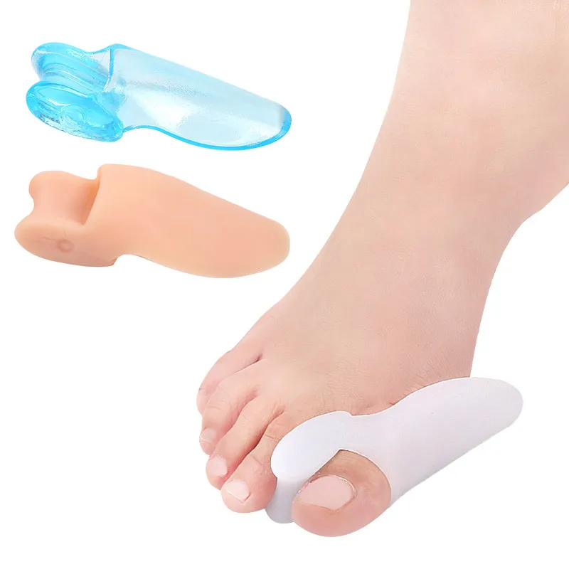Hot Selling Wholesale Hallux Valgus Orthosis Daily Bigfoot Bone Separator Elastic SEBS Thumb Cover Toe Splitter