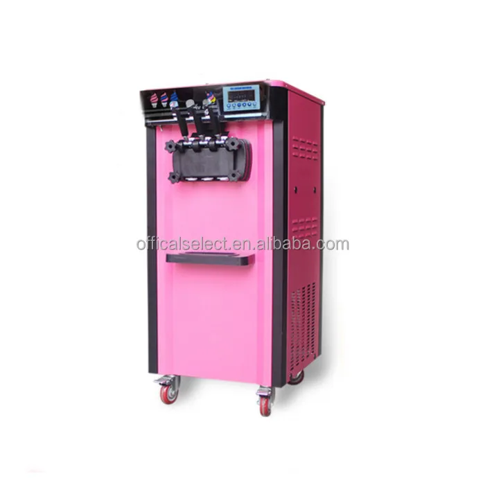 Commercial 3 Flavor Soft Ice Cream Machine For Sale