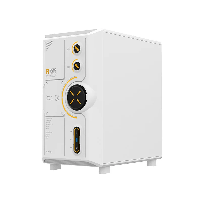 ALSEYE новый корпус для компьютера с микро-ATX и Type-C игр