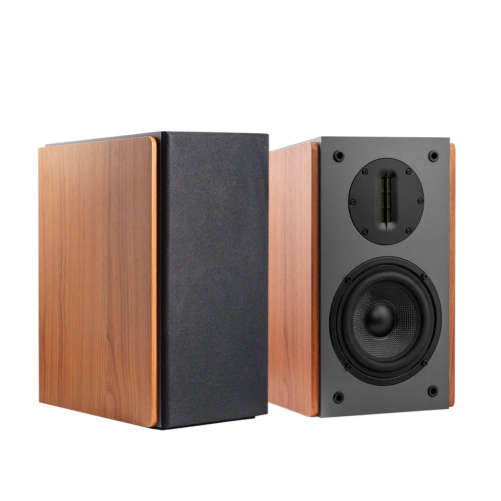 200W Passive Bookshelf Speakers for Home Theater Surround Sound, Home Desktop Stereo Speakers with Crisper Sound  200W