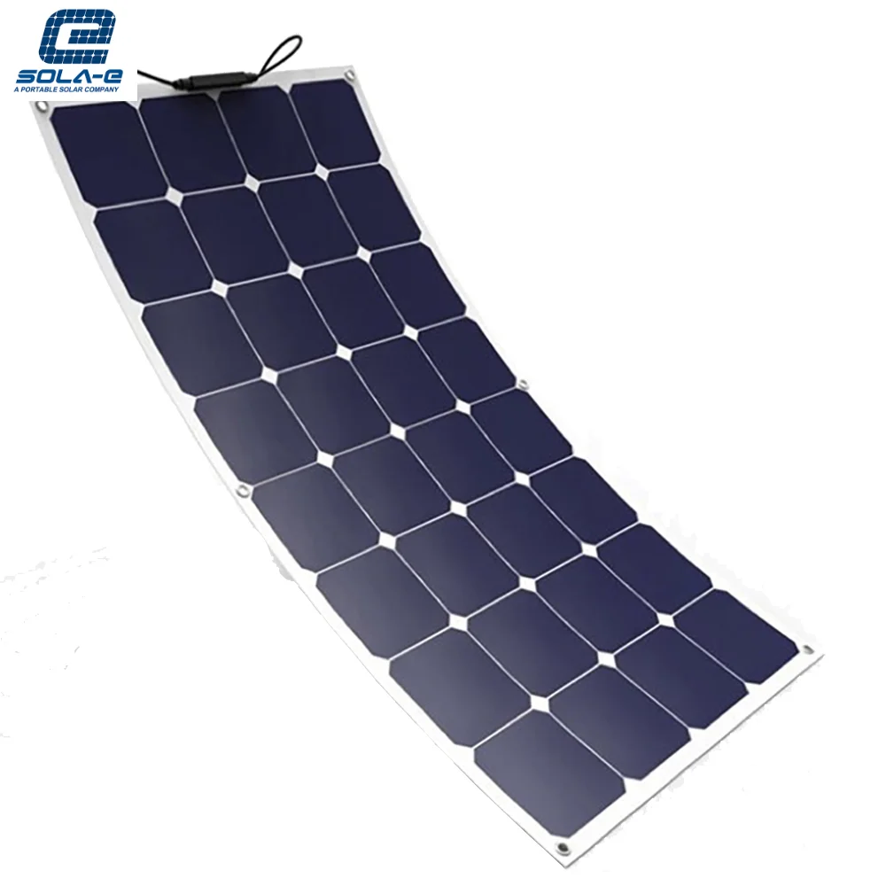 Солнечная панель гибкая 100 Вт 200 300 500 Zonnepaneel Pannello Solare Flessibile ETFE Solaranlage Sunpower ячейка тонкая пленка