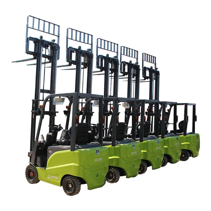 Alibaba Verified Forklift Factory Good Service 1.5T 2ton 1ton 3 Ton Electric Battery Forklift Truck with Cheap Cost