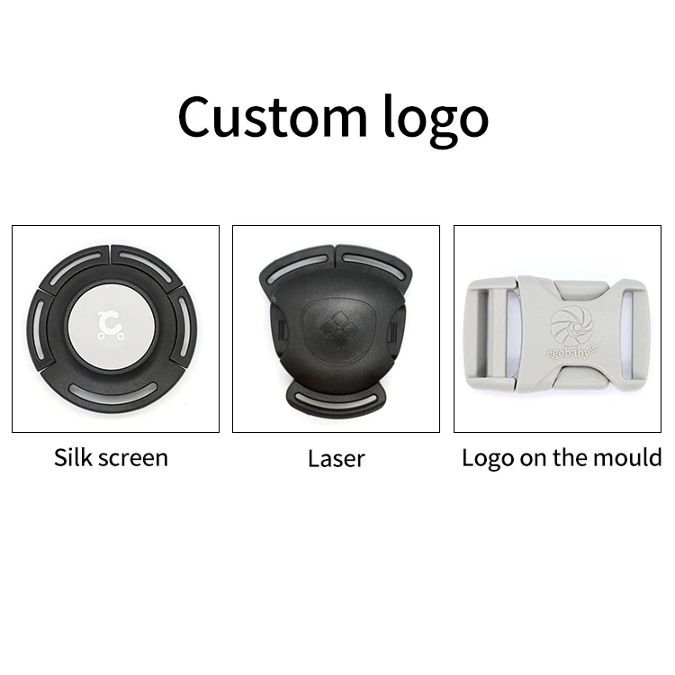 KJM Baby Product Accessories Nylon Plastic Material Replacement Stroller Seat Belt 5 Point Harness High Chair Strap