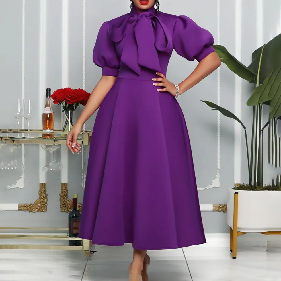 Классические женские платья 2022 Vetement Femme Chic большого размера для церкви и африканских женщин