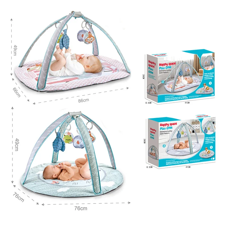 Baby Fitness Crawling Mat Hot Selling Multiple Styles Activity Mat Baby Products Color Box Packaging
