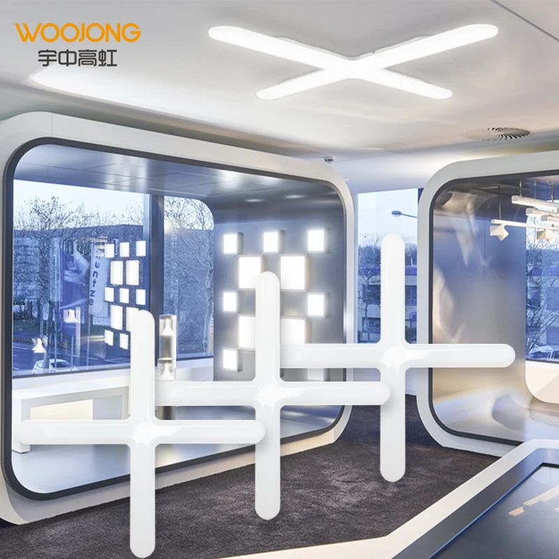 Бренд WOOJONG экономичный 50 Вт 3000K-6500K AC220-240V поверхностный светодиодный перекрестный светильник.
