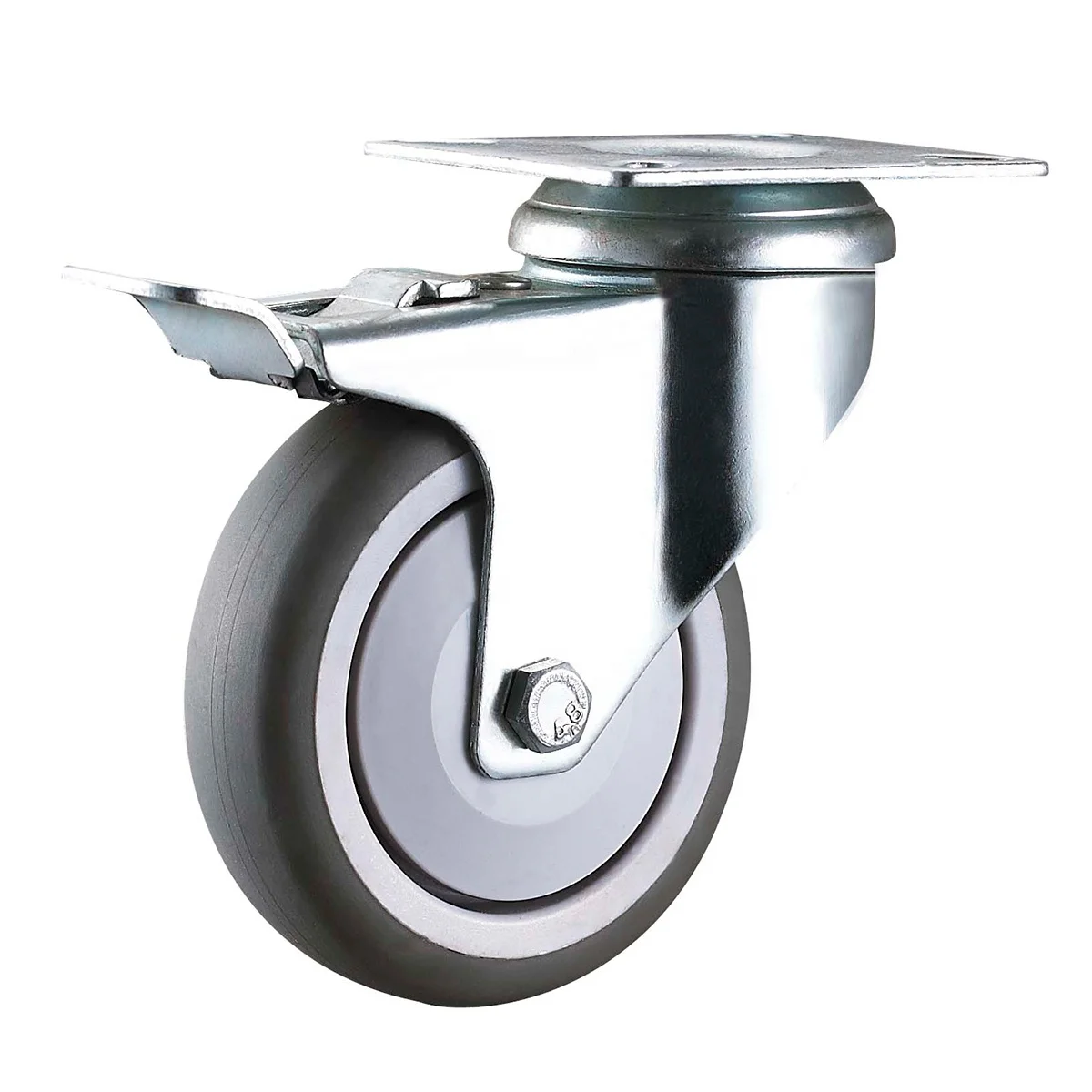 3 Inch Swivel Caster Wheels heavy duty display racks Swivel Roller Ball Casters Rubber Office Chair Furniture Castor Wheel