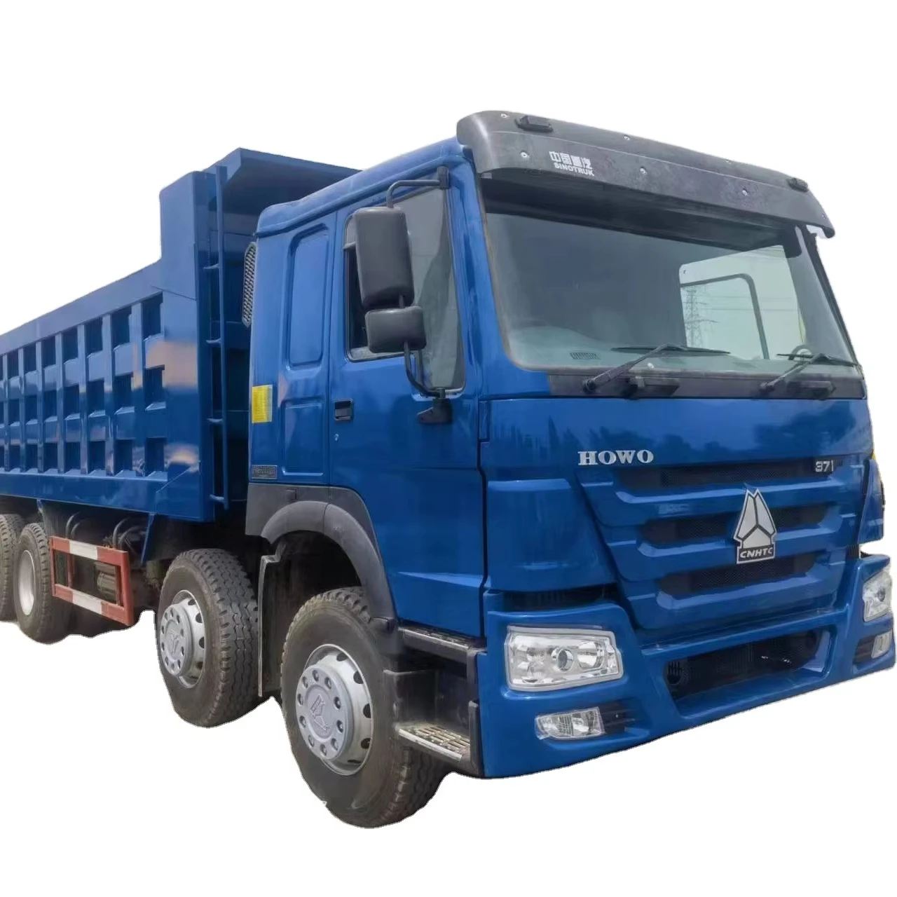 Good Performance Used SINOTRUK HOWO 8X4 12 wheel WEICHAI 371HP 35HP Dump Truck RHD Tipper Truck With Good Condition