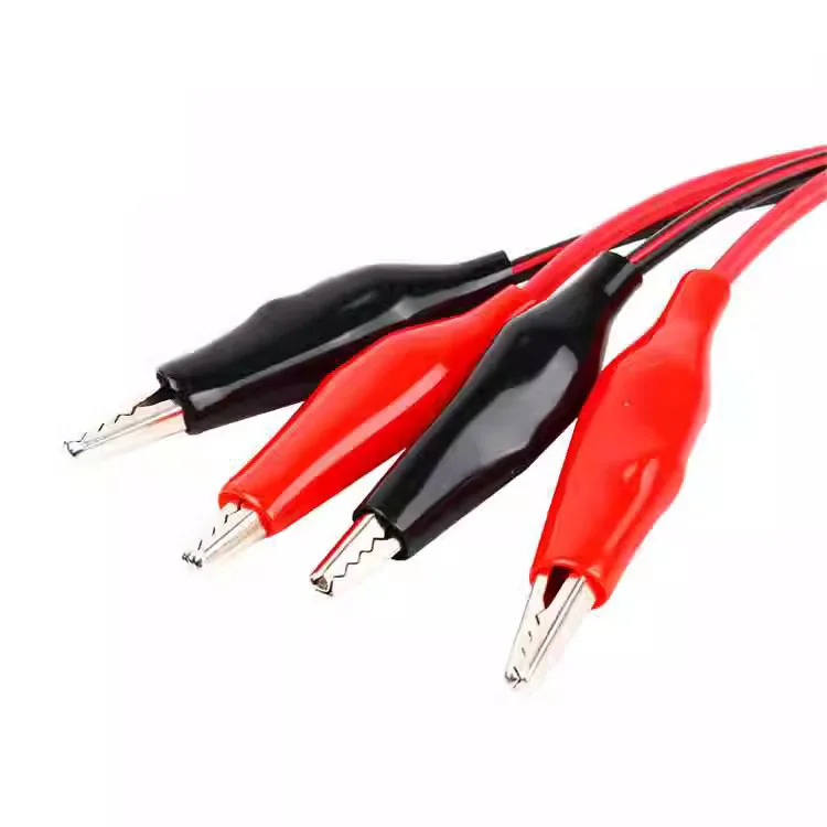Universal Multimeter Test Leads 4mm Banana Plug to Alligator Clips/4mm Banana Plug/Test Hook/ Probe Needle-tip Wire Cable