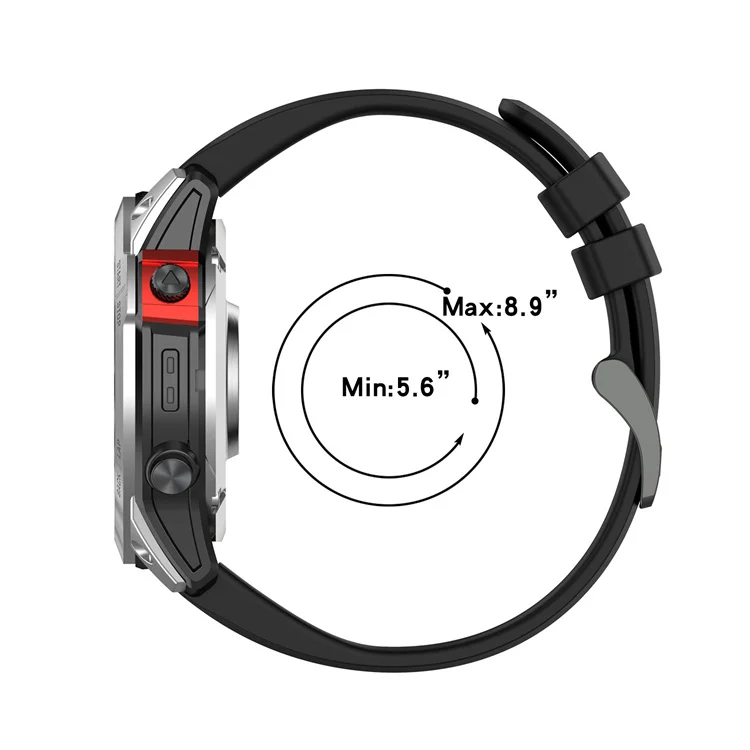 Quick Release Rubber Strap Smart Watch Wristband Silicone Watch Bands For Garmin Fenix5 5S 5X 6X 7X Watchband
