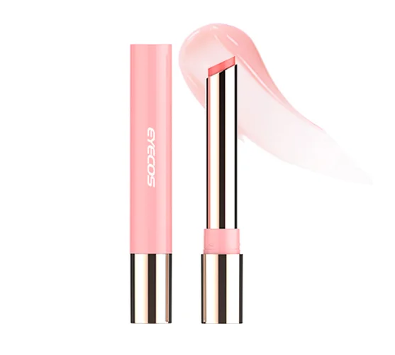 Private Label OEM Lipstick Coloured Lip Balm(light Pink) Moisturizing Temperature Change Lasting 4 Color Lip Balm Female