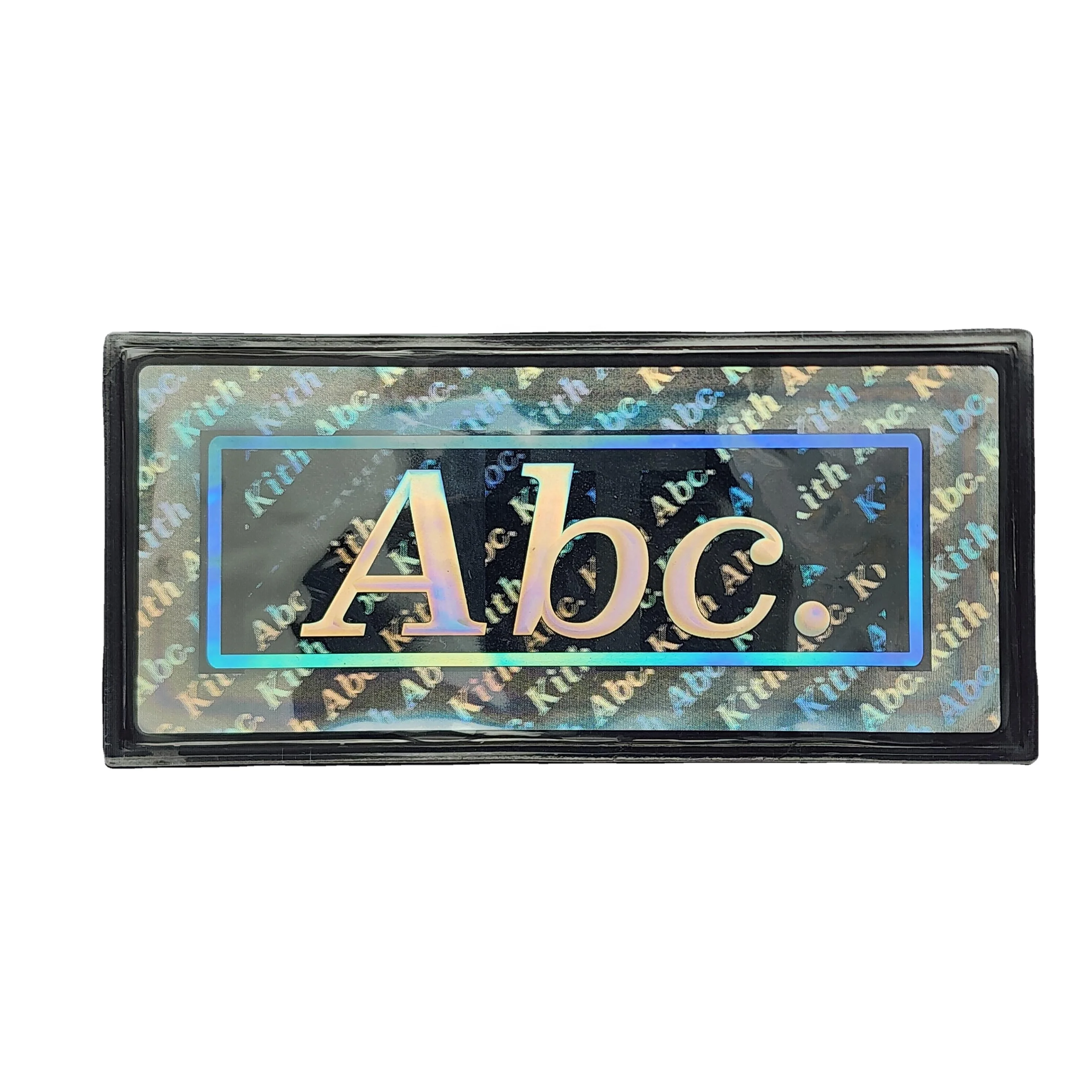 New Product Ideas 2024 Wholesale Custom 3D Vinyl Pvc LED Label Waterproof Holographic Sticker Clothes Label with Custom Logo
