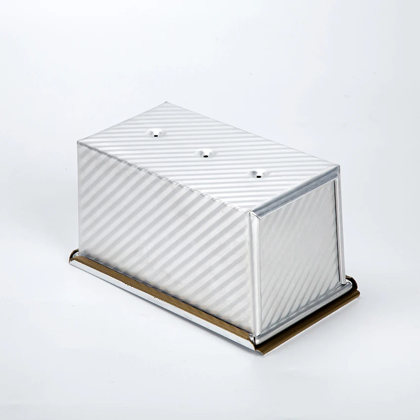 450g corrugated loaf pan with lid (non-stick), non-stick coating bread mold