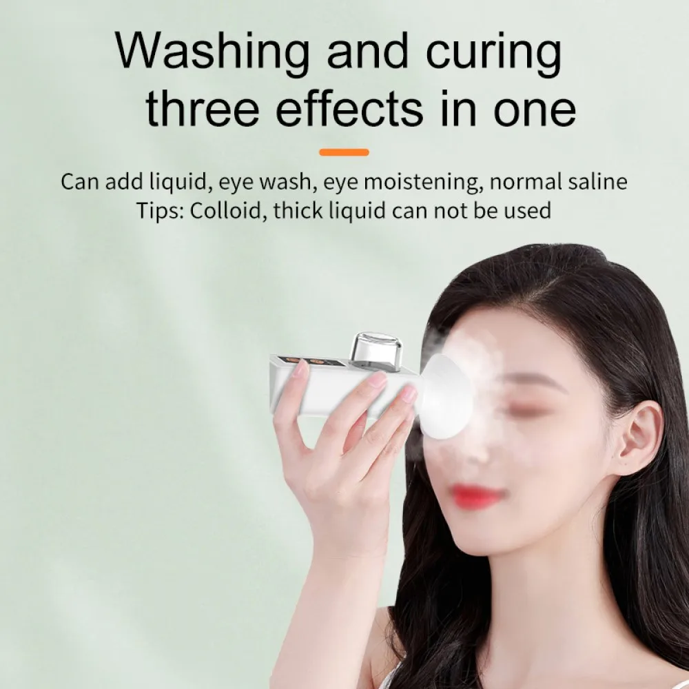 RYY001 Nano Scale Hot Compress Eye Moistening Instrument,Eyes Care Tools Can Take Care Of Your Eyes