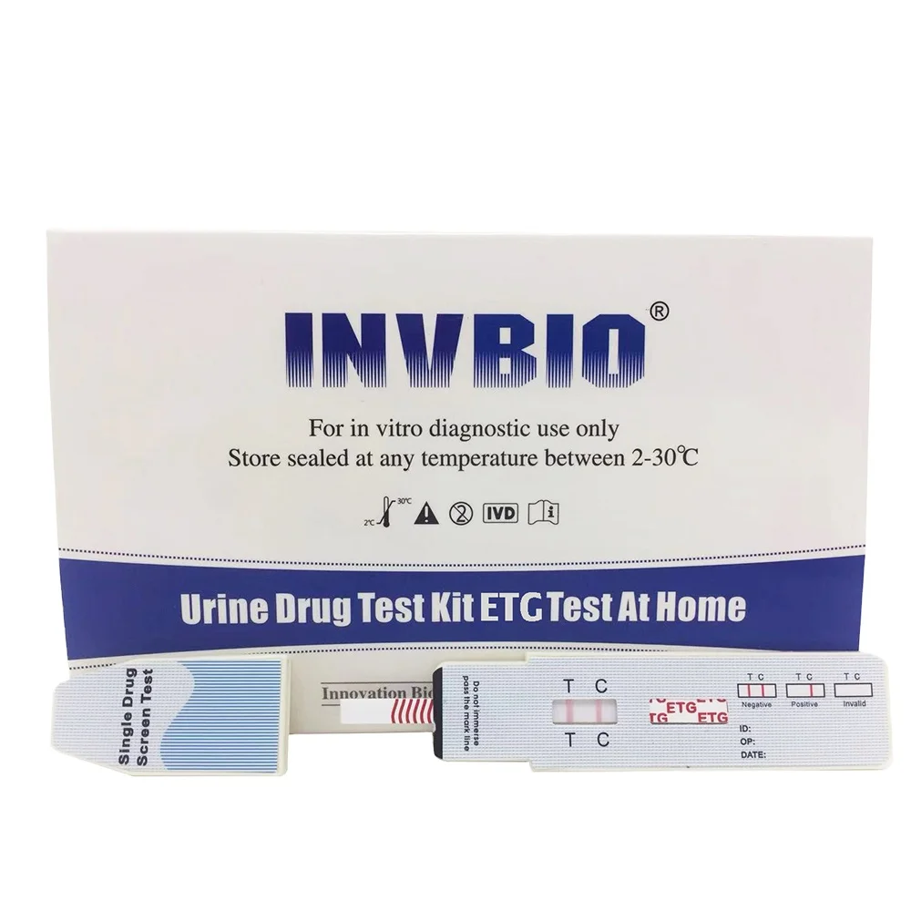 ETG test alcohol in urine alcohol test urine screening kit dip