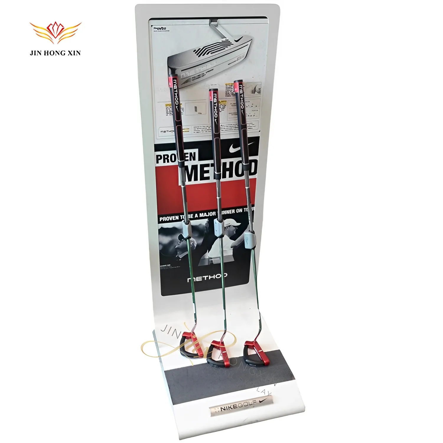 Golf club displays racks grips standard grip equipment stand for sports online store