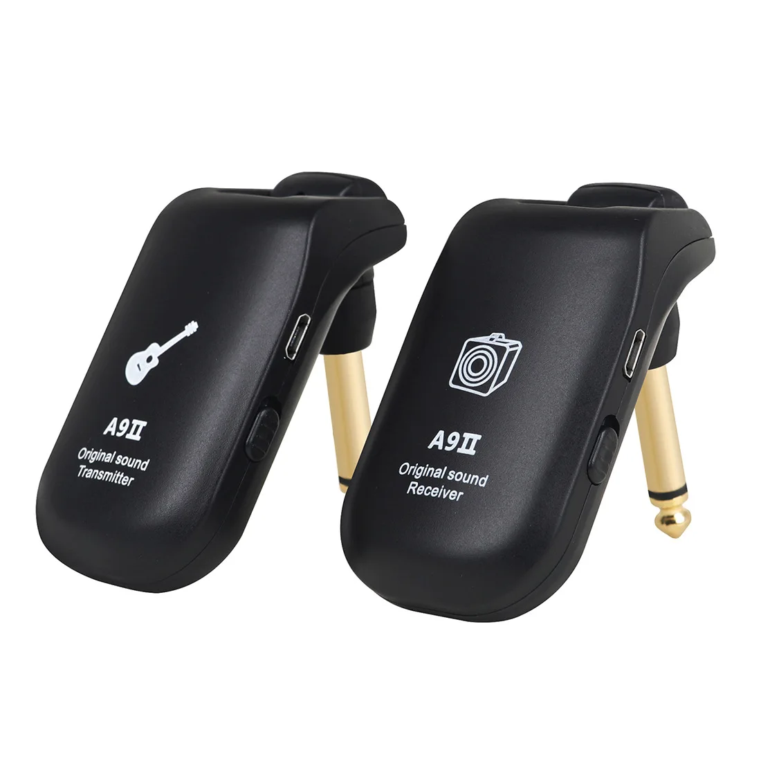 Wireless Guitar System Transmitter Receiver Built-In Rechargeable Guitar Transmitter A9 wireless guitar system